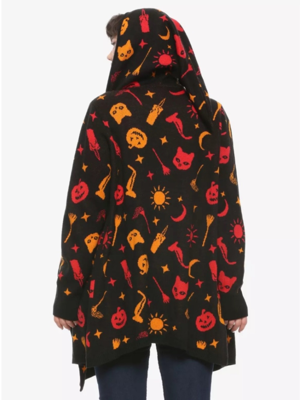HER UNIVERSE DISNEY HOCUS POCUS DANI HOODED CARDIGAN HOT TOPIC HALLOWEEN NWT